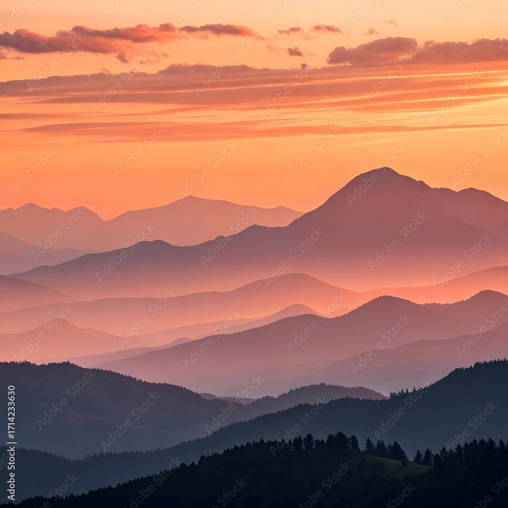 Obraz premium sunset