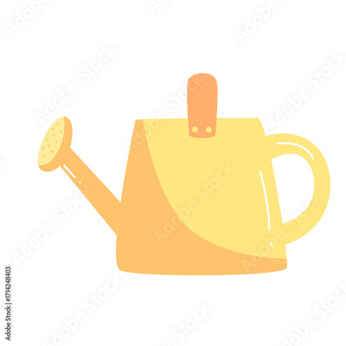 Watering Can Vector Illustration
