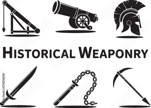 Explore historical weaponry for your project needs