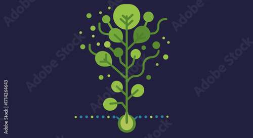 Ethical Future Progress: Dynamic Minimalist Vector for Sustainable Lifestyle Brands