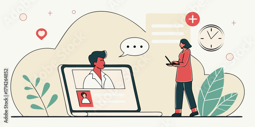 Virtual doctor consultation with modern technology, get professional medical advice online now