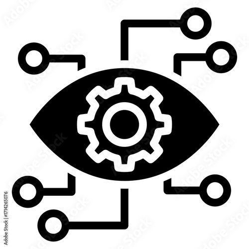 eye recognition icon