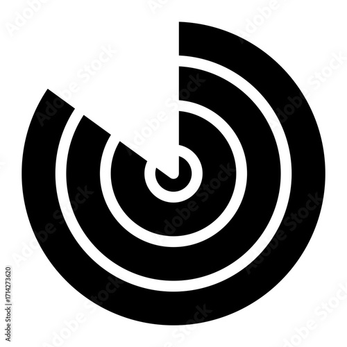 radar, sensor, sonar icon