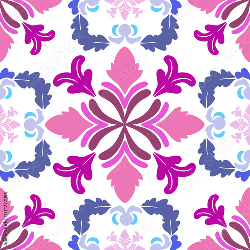 Geometric, ethnic oriental ikat seamless pattern treditional Design for background, carpet wallpaper, clothing, wrapping, batik, fabric, Vector illustration, embroidery style.  
