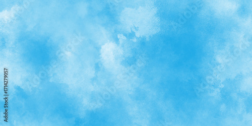  Creative vintage light sky blue background with various clouds and fogg, watercolor scraped grungy background, blue sky clouds for background blue sunny sky with white clouds,