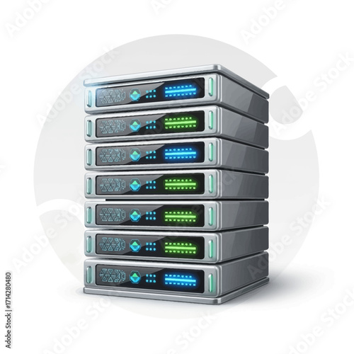 Server Stack Technology A Tiered Arrangement of Network Servers