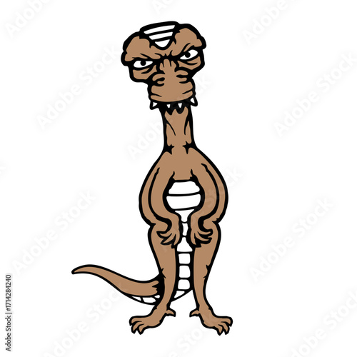 Evil T-Rex Dino Predator Raptor Alien Dinosaur Monster