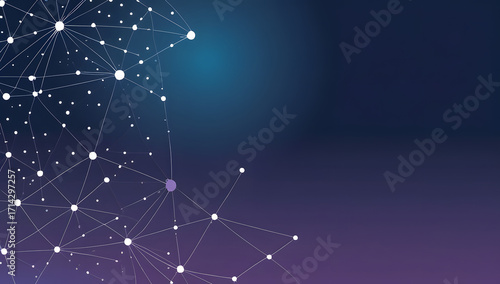 abstract blue background with right tech for spacing some text on  the right side background image