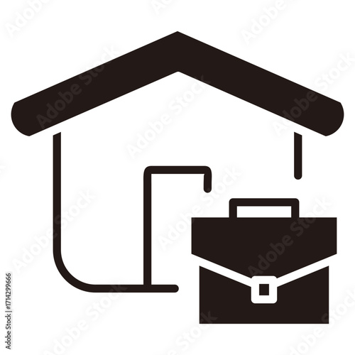 Work From Home Icon 