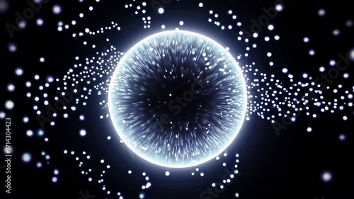 Mysterious Celestial Orb: An illuminating close-up of a cosmic sphere against a star-studded abyss, radiating a luminous glow. The otherworldly beauty and deep space allure the viewer.