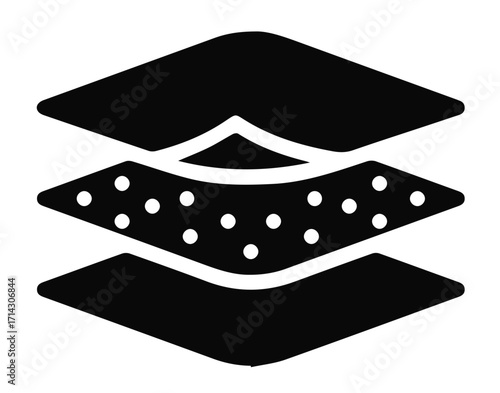 Vector icon pack showcasing fabric features and textures – perfect for textile, fashion, and material design projects