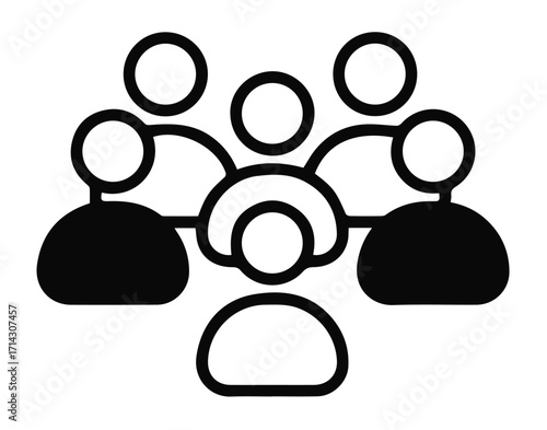 Modern Society Vector Icon Pack Perfect for digital platforms, presentations, and UI design.