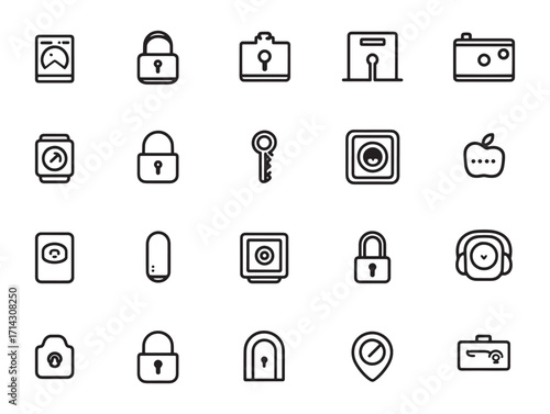 Smart lock remote controlled access gadget