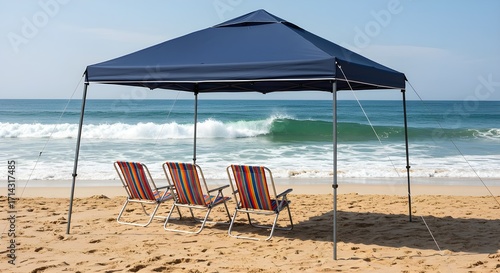 gazebo on the beach