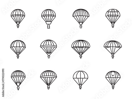 Speed Parachute Set Outdoor Adventure Gear