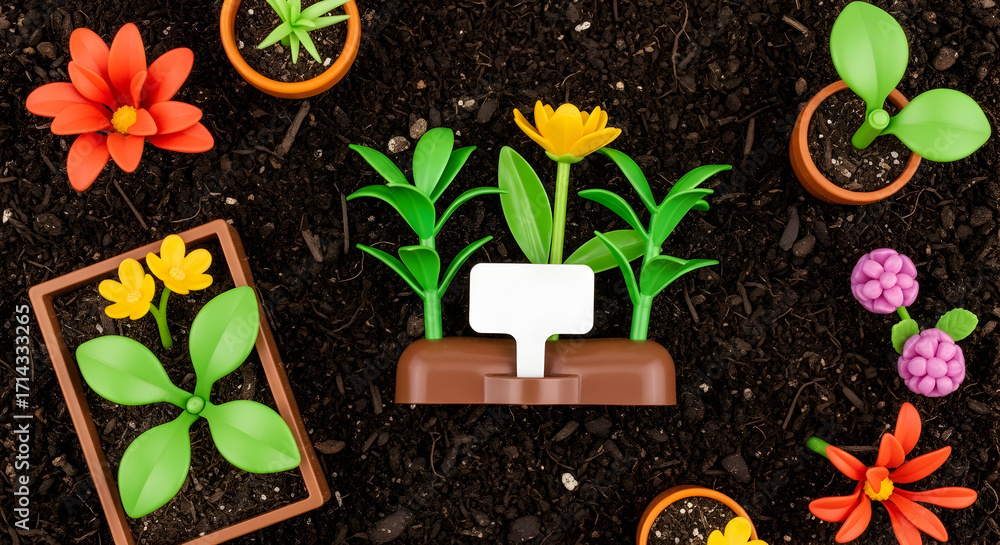 Obraz premium Toy plants