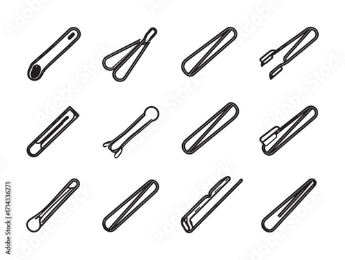 Tongs Kitchen Tool Utensil Handy Design