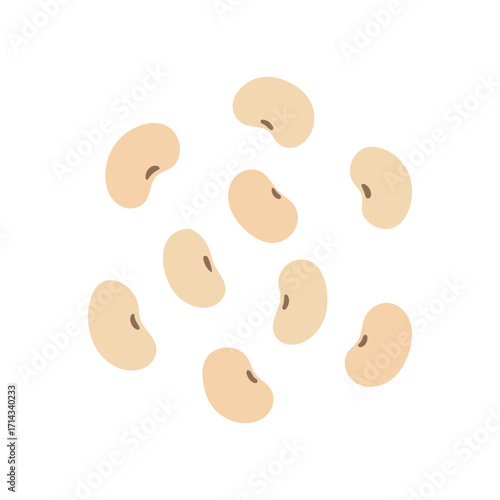 Soybeans Vector Illustration