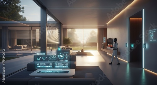 Smart Home Interior.