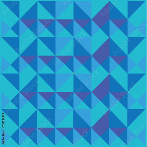 A seamless geometric cube pattern background
