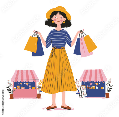 Person Applying Skincare Products in Front of Mirror with Makeup Essentials