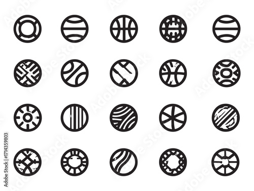 Wall ball home gym exercise accessory