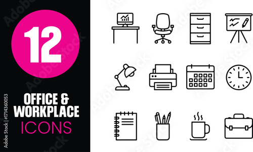 Office & Workplace Icons