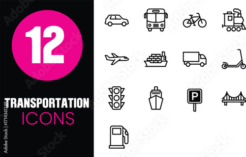 Transportation Icons