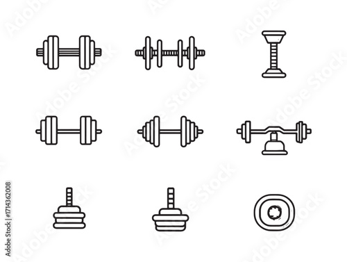 Weight plates essential for weightlifting workouts