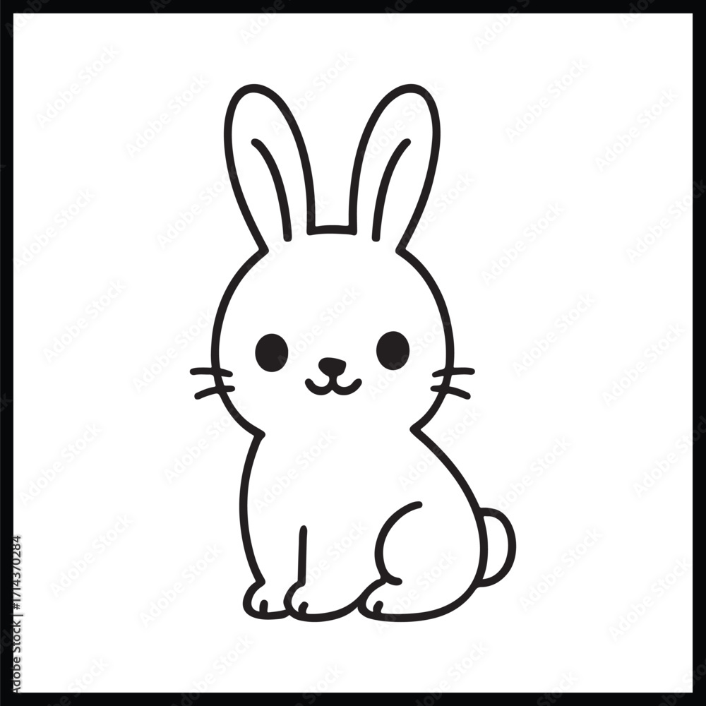 Obraz premium easter bunny rabbit