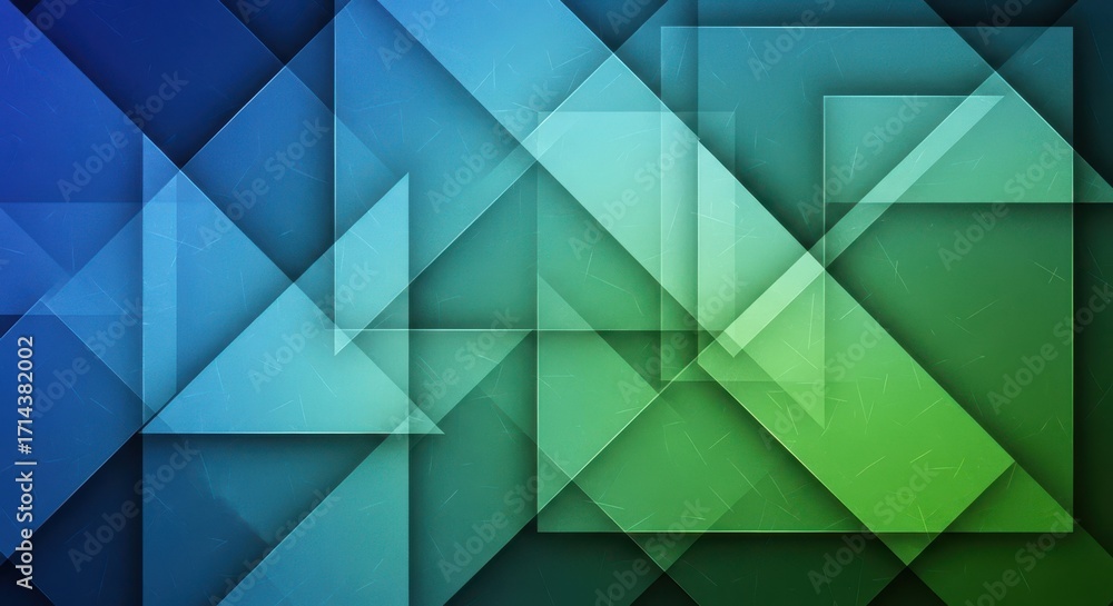 Obraz premium Abstract Geometric Shapes Overlapping Background Design