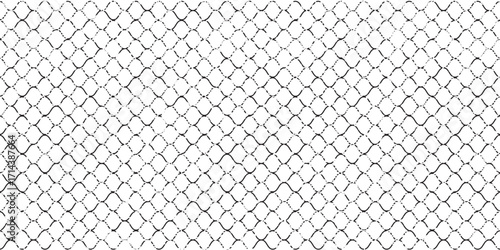 Mesh texture for fishing nets. Grunge pattern for sportswear or soccer goal, volleyball net, basketball hoop, hockey, athletics. Mesh background. Vector