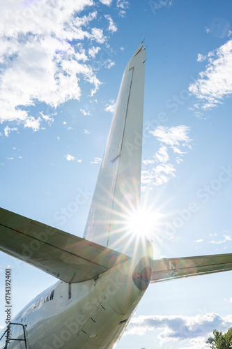 Boeing 737 at Bodo aircraft museum