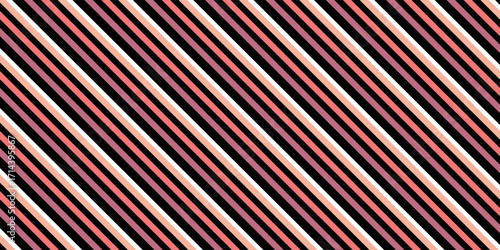Seamless vector pattern with colorful diagonal stripes.eps 10 vector