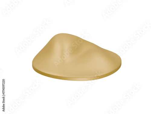 hot sand icon 3d illustration render