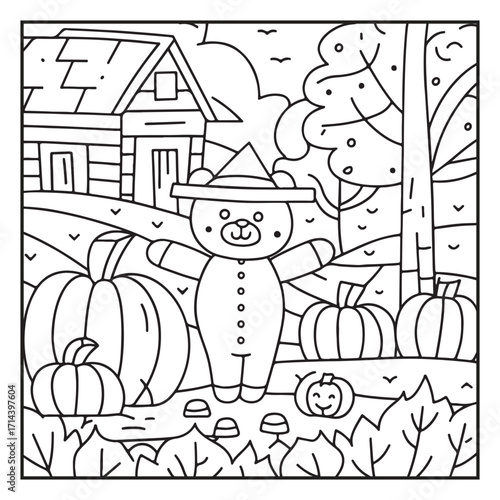 Thanksgiving Coloring Pages – Cute and Easy Holiday Designs with Turkeys, Pumpkins, Fall Leaves, and Harvest Scenes for Kids and Adults