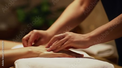 Wallpaper Mural Hand massage therapy session Torontodigital.ca