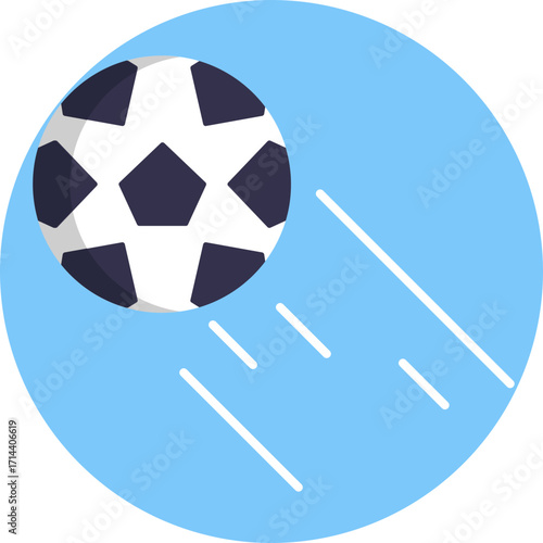 Classic soccer ball symbolizing Argentina’s passion for football.