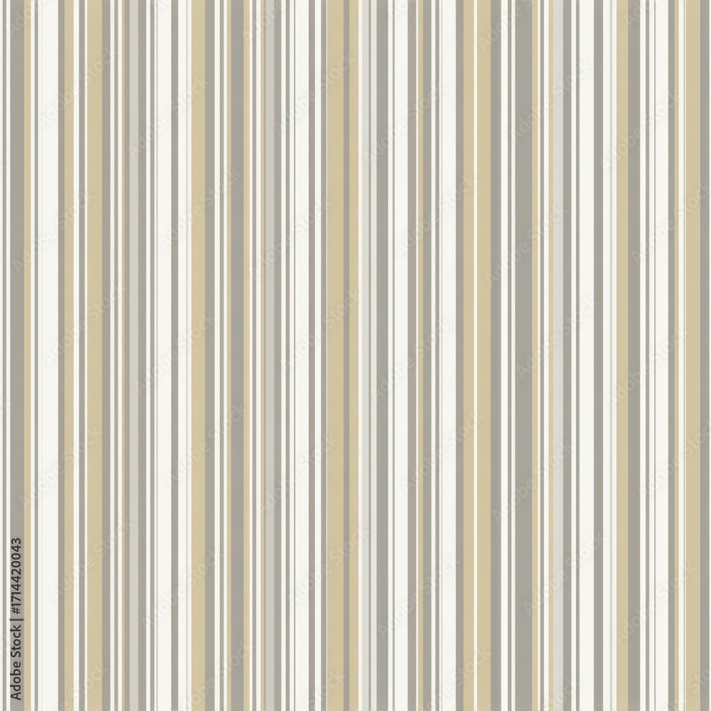 Obraz premium Vertical Striped Beige and Gray Pattern for Modern Textile Design Background.