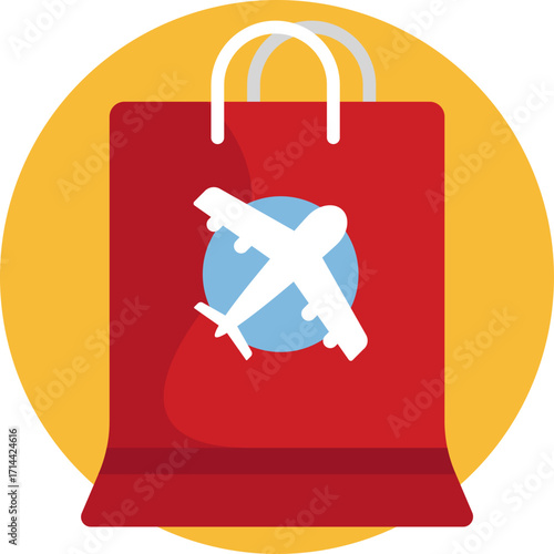 Airport store offering tax-free goods to travelers.