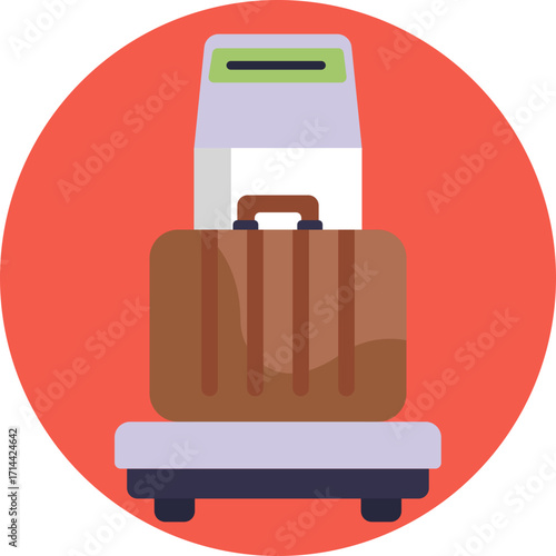 Checked or carry-on luggage for flights.