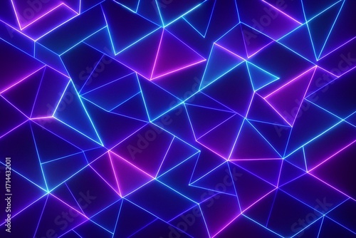Neon Futuristic Pattern
