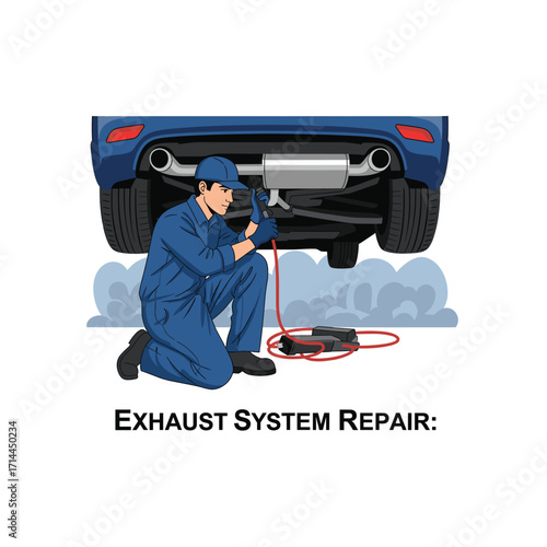 Silhouette of a Skilled Tradesman Plumber, Electrician, or HVAC Technician with Tools and Toolbox Ready for Service Calls or Emergency Repairs
