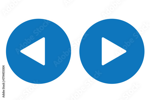 Free Download black and blue button music play button set. Play button icon set. Start symbol vector illustration isolated background. - GFXLoad
