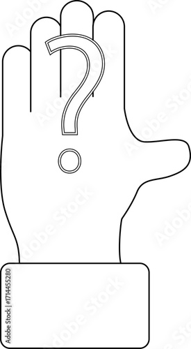 palm icon and tabya sign icon with black background