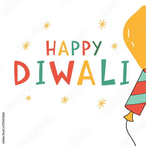 Celebrate the vibrant festival of Diwali with colorful greetings and festive cheer