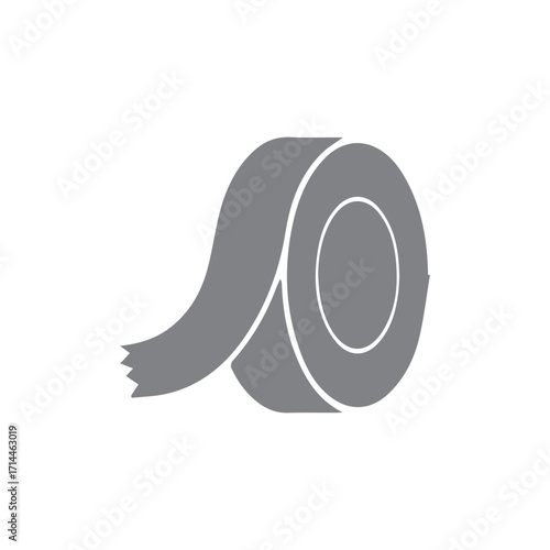 Adhesive tape roll icon