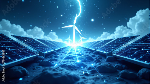 Harnessing Solar and Wind Power for Sustainable Energy