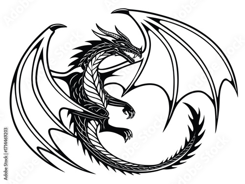 tattoo of a dragon