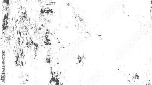 Scratched grunge urban texture vector with dust overlay distressed background design. Abstract scratched grunge backdrop with grainy dust overlay on white background. 